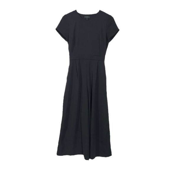 J. Crew Short Sleeve Wide Leg Cross Back Jumpsuit Size 2 - Picture 1 of 6